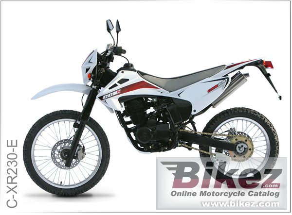 Big CCM c-xr230-e picture and wallpaper from Bikez.com
